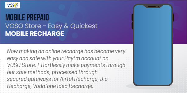 Voso's franchise business opportunity gives the best prepaid recharges business in India